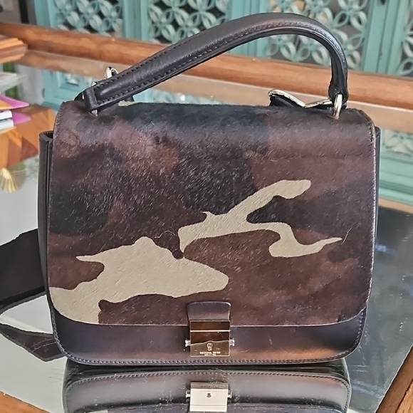 Camouflage Leather Men's Bag - Picture 1 of 2